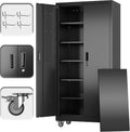 reemoon metal storage cabinet 71" h x 34", main product view