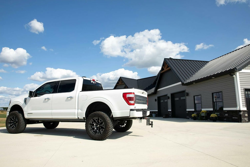 GEN-Y Hitch GH-1723 MEGA-Duty 3" Shank 6" Drop 3.5K TW 32K Hitch and GH-0161 Dual-Ball and GH-0162 Pintle Lock