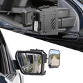 JOYTUTUS Towing Mirror Compatible with Ford F150 2021-2026 | 360° Ball-Joint Convex Mirror, Up to 4 m Visibility, Clip-On Removable Design for Towing