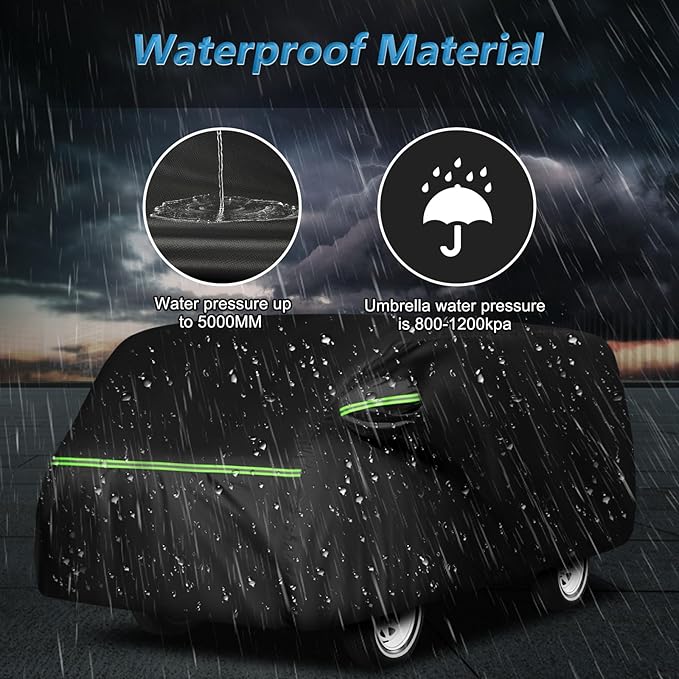 Car Cover for 1964-1970 Dodge A100 for VW Bus T1 T2 T3 1950-1992, 420D Oxford - Image 5