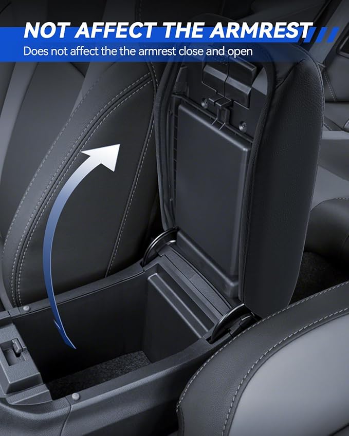 Armrest Cover for Toyota Land Cruiser 2024 2025 Accessories Center Console - Image 7