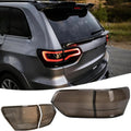 STSEV01 Taillight Cover Trim Fit for JEEP Grand Cherokee 2014-2021 Accessories Altitude/Laredo/Limited/Overland/SRT/Summit/Trailhawk,Tail Light Rear Lamp Protective Guards Exterior Decoration