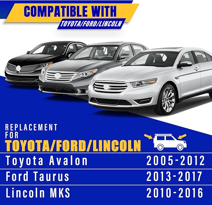 2 wipers Replacement for 2005-2012 Toyota Avalon/2013-2017 Ford - Image 5
