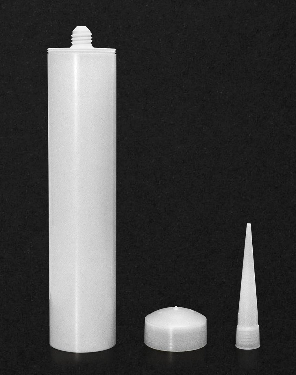 qwork empty caulk tube, 20 pack 10 oz. shown in use