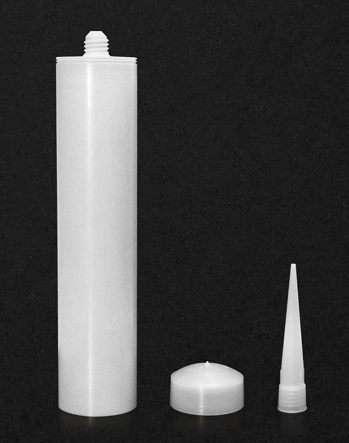 qwork empty caulk tube, 20 pack 10 oz. shown in use