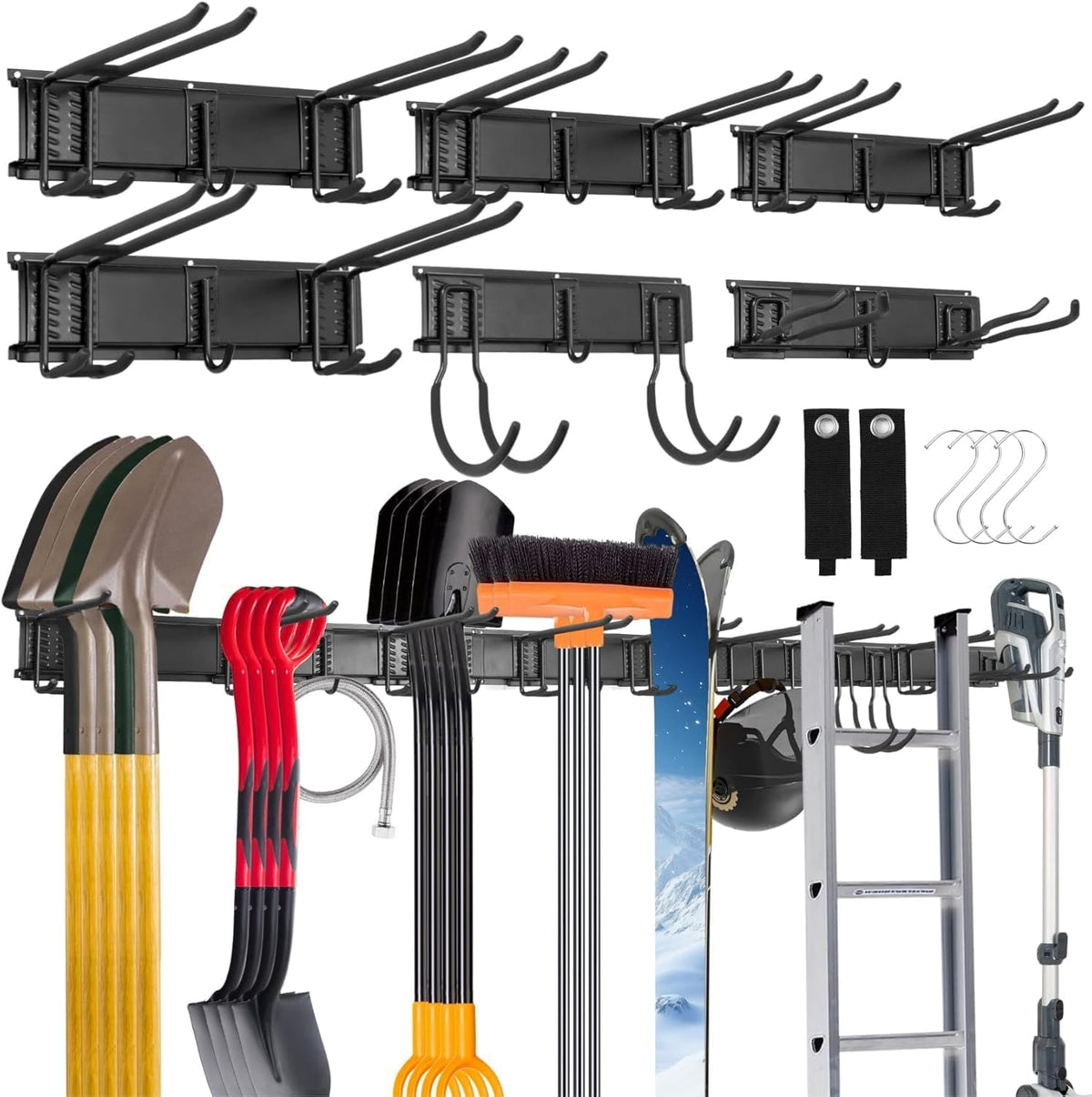 sinoer 96 inch wall mount tool organizer, garage, main product view