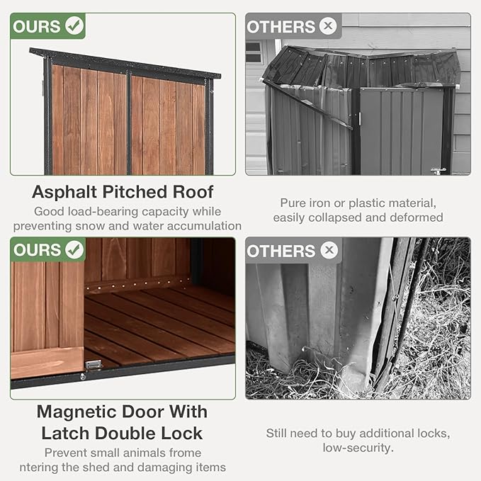 Outdoor Storage Shed with Floor - Image 5