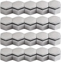 22mm Chrome Wheel Nut Covers 20 Pack with Remover Tool, ABS Hex Bolt to Prevent Rust and Enhance Finish