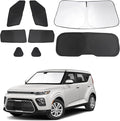 TINGLU Window Shades for Kia Soul 2020-2024 2025 Accessories Car Side Full by TINGLU