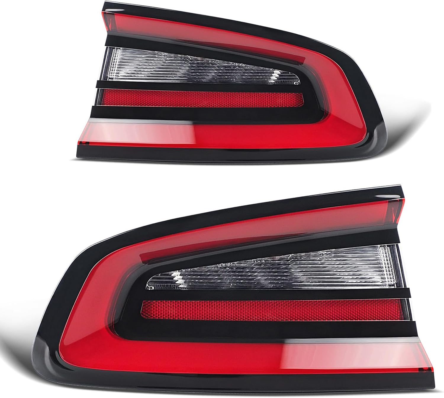 LED Tail Lights Compatible With 2015-2023 Dodge Charger | Right Passenger Side Outer Rear Lights Assembly Factory OEM Taillights Replace 68213144AA, 68213144AB, 68213144AC