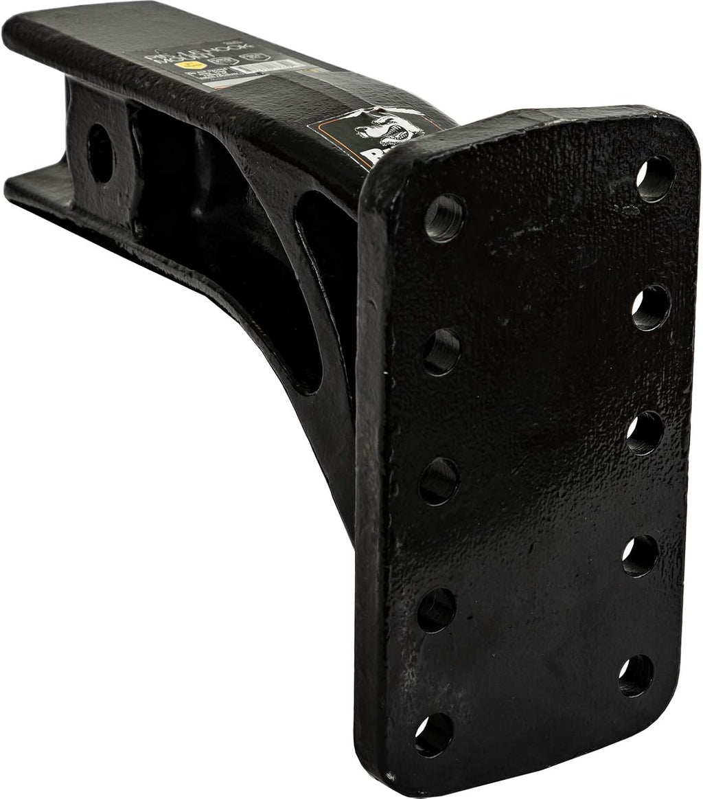 Buyers Products PM3109 3 Inch Pintle Hook Mount - Adjustable 4-Position Trailer Hitch Receiver for Trucks & RV's - Durable Steel 30,000 lb MGTW, Universal Heavy-Duty Tow Hitch Receiver, 6000 MVL Rated