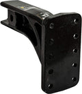 Buyers Products PM3109 3 Inch Pintle Hook Mount - Adjustable 4-Position Trailer Hitch Receiver for Trucks & RV's - Durable Steel 30,000 lb MGTW, Universal Heavy-Duty Tow Hitch Receiver, 6000 MVL Rated