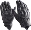 Harssidanzar Leather Motorcycle Gloves by Harssidanzar