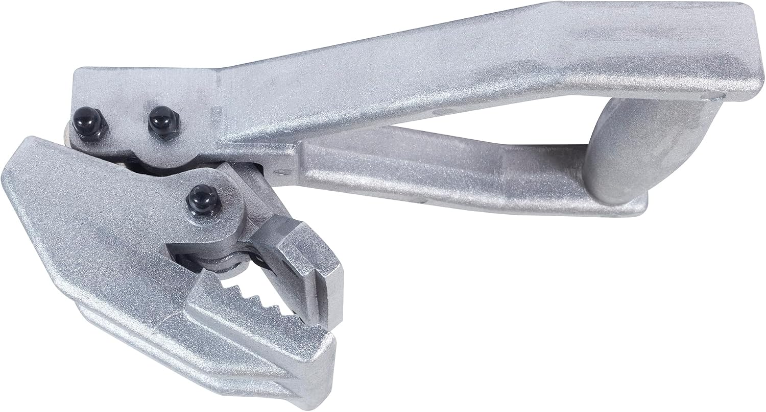 ROBERTS 44479 10-10 Carpet Puller with Manual Clamping Activation for Pulling Carpet During Installation or Removal, Silver
