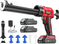 electric caulking gun, cordless caulk gun with 2x, main product view