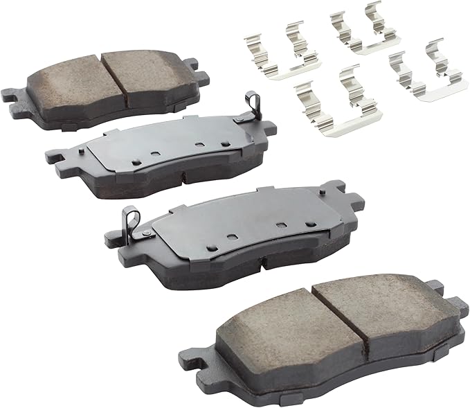 Premium Ceramic Front Brake Pads Compatible - Image 2