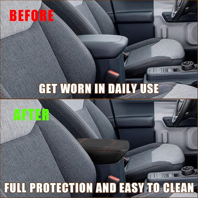Muslogy Center Console Armrest Cover Compatible - Image 5
