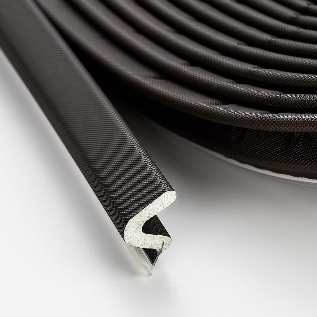 ravinte weather stripping door seal, q-shaped kerf foam, main product view