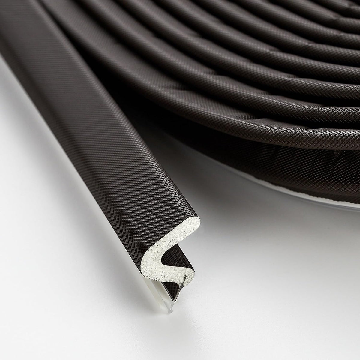 ravinte weather stripping door seal, q-shaped kerf foam, main product view
