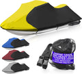 Trailerable Jet Ski Cover, Waterproof Marine Grade 600D Heavy Duty Polyester