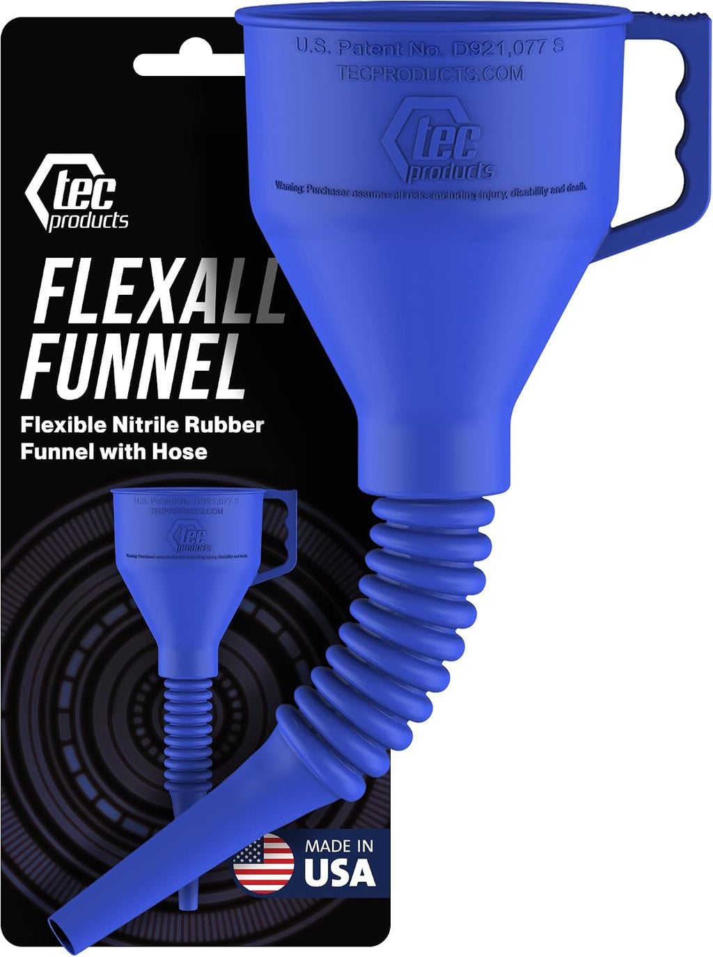 FlexAll Long Flexible Funnel for Automotive Use