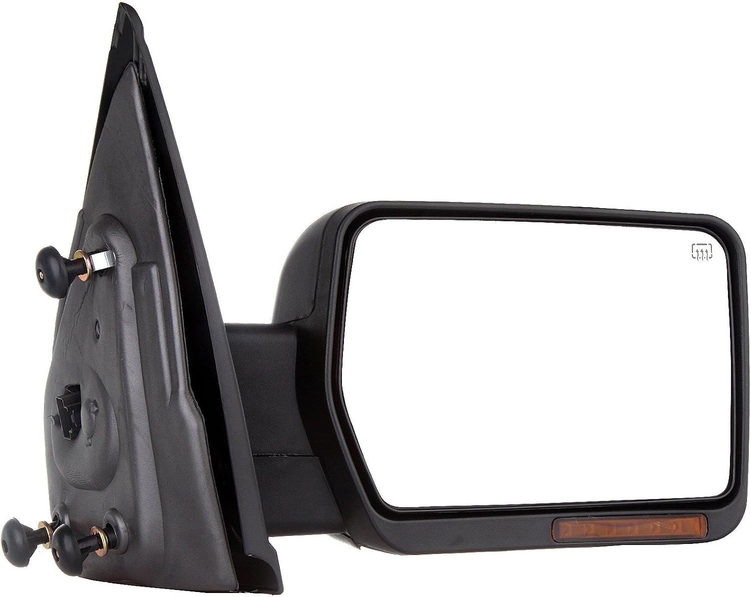Passenger Side Heated Towing Mirrors Fits 2007-2014 for Ford for F-150 Series Truck Pickup, Power Adjusted View Mirror with Turn Signal Indicator