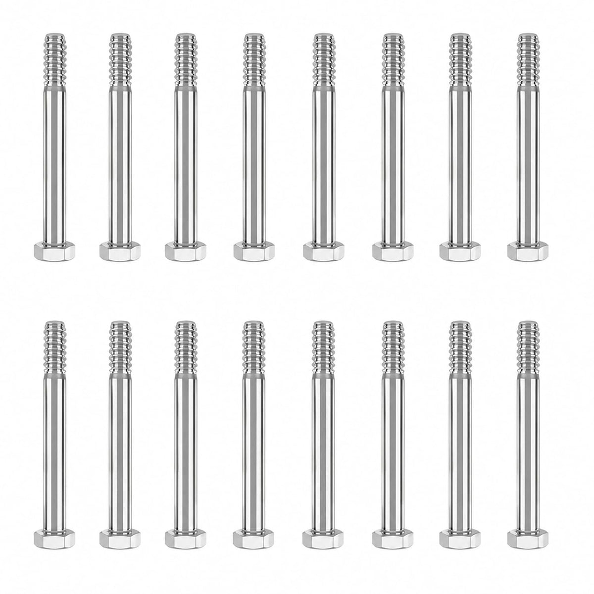 hklanyue100-pack shopping cart wheel axle bolts, 5/16"-18 x, main product view