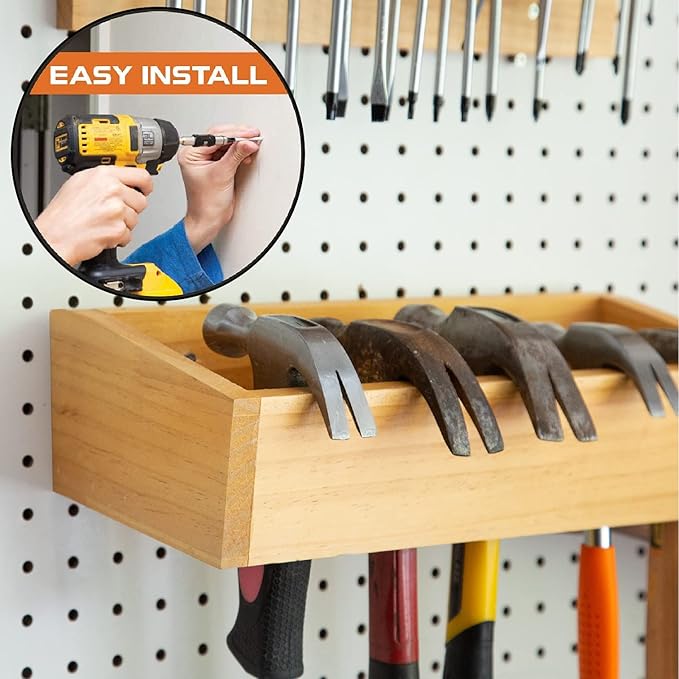 Screwdriver Organizer, Hammer Holder and Pliers Rack - Image 4