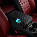 Upgraded Car Middle Center Console Cover with 2 Storage, Universal Microfiber Leather Car Armrest Cover Cushion for Most Vehicles, Memory Foam Comfort Stylish Leather Scratch-Resistant, Thickened