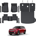 Floor Mats Set for 2022-2025 Jeep Grand Cherokee Accessories, Full Coverage All by GALVAGNITE