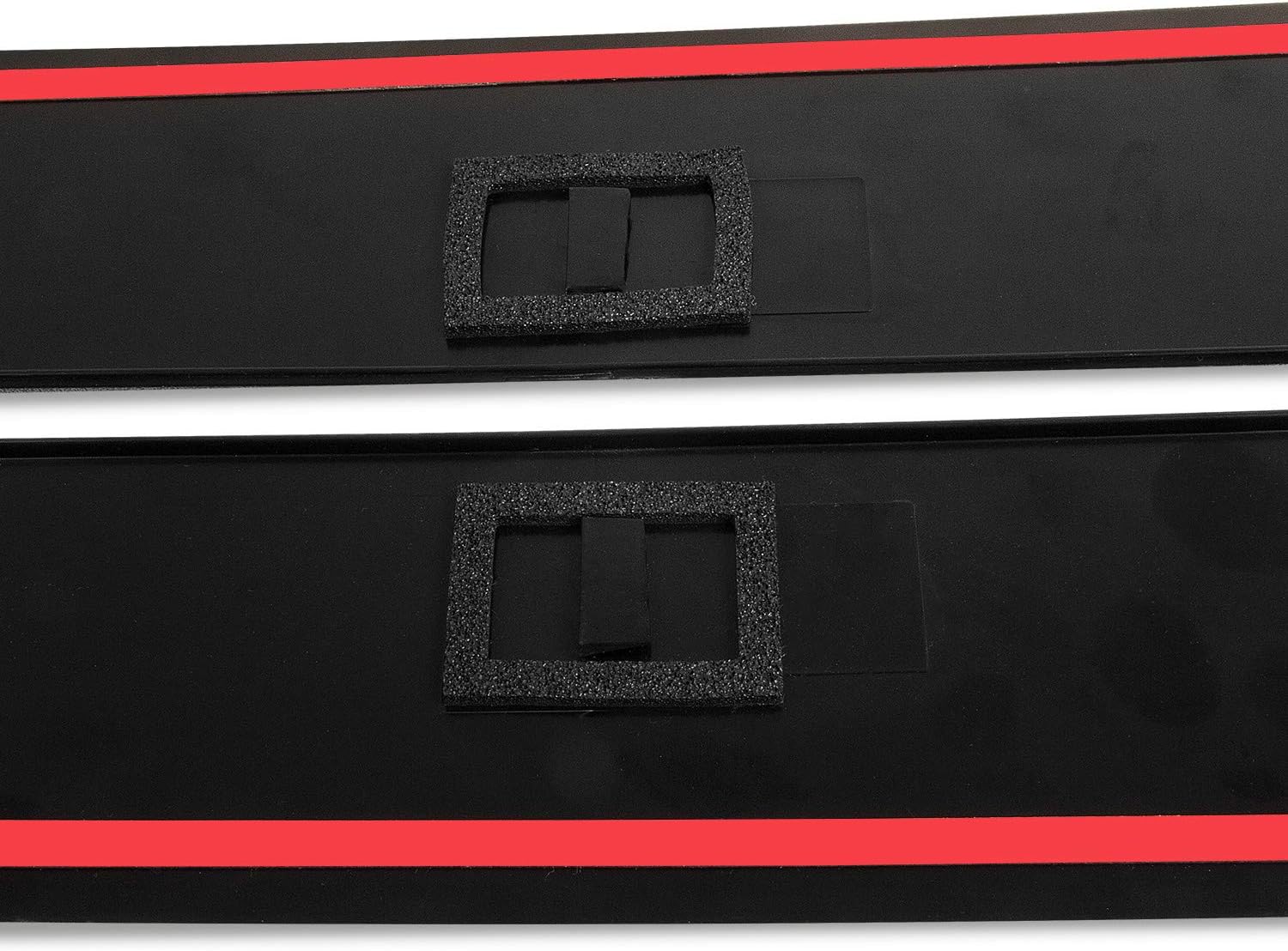 RANSOTO 926-446 B Pillar Trim Door Molding Compatible with 2008-2020 Chrysler Town Country, Dodge Grand Caravan Driver & Passenger Side Windshield Outer Cover Replaces 926-445 5020664AA 5020665AA