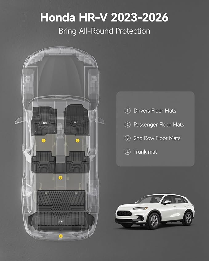 3W Floor Mats & Cargo Liner Fit - Image 2