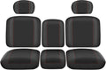 BORDAN UTV Seat Cover for 2016-2025 Can Am Defender DPS MAX 6X6 PRO Split Bench Dustproof Seats Cover, Heavy Duty 1680D Waterproof Full Protection Outdoor Seat Cover Set(8 PCS)