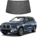 Proadsy Windshield Sun Shade Custom Fit BMW X7 2019-2026 Ice Crystal Black Front Window Sunshade UV and Heat Blocker Foldable Visor Keeps Car Cooler for Summer Parking and Daily Use