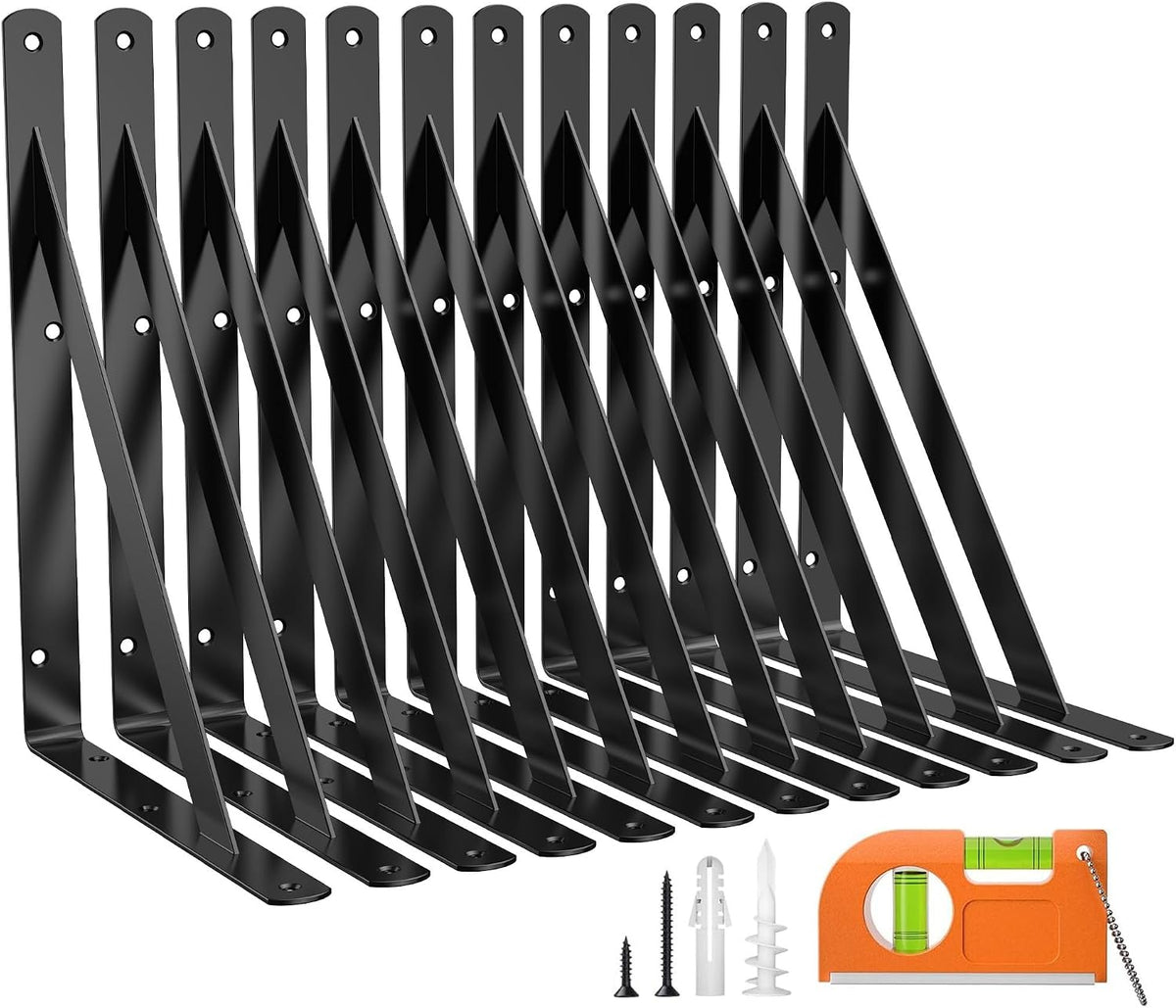 10 inch heavy duty shelf bracket, wall shelf, main product view