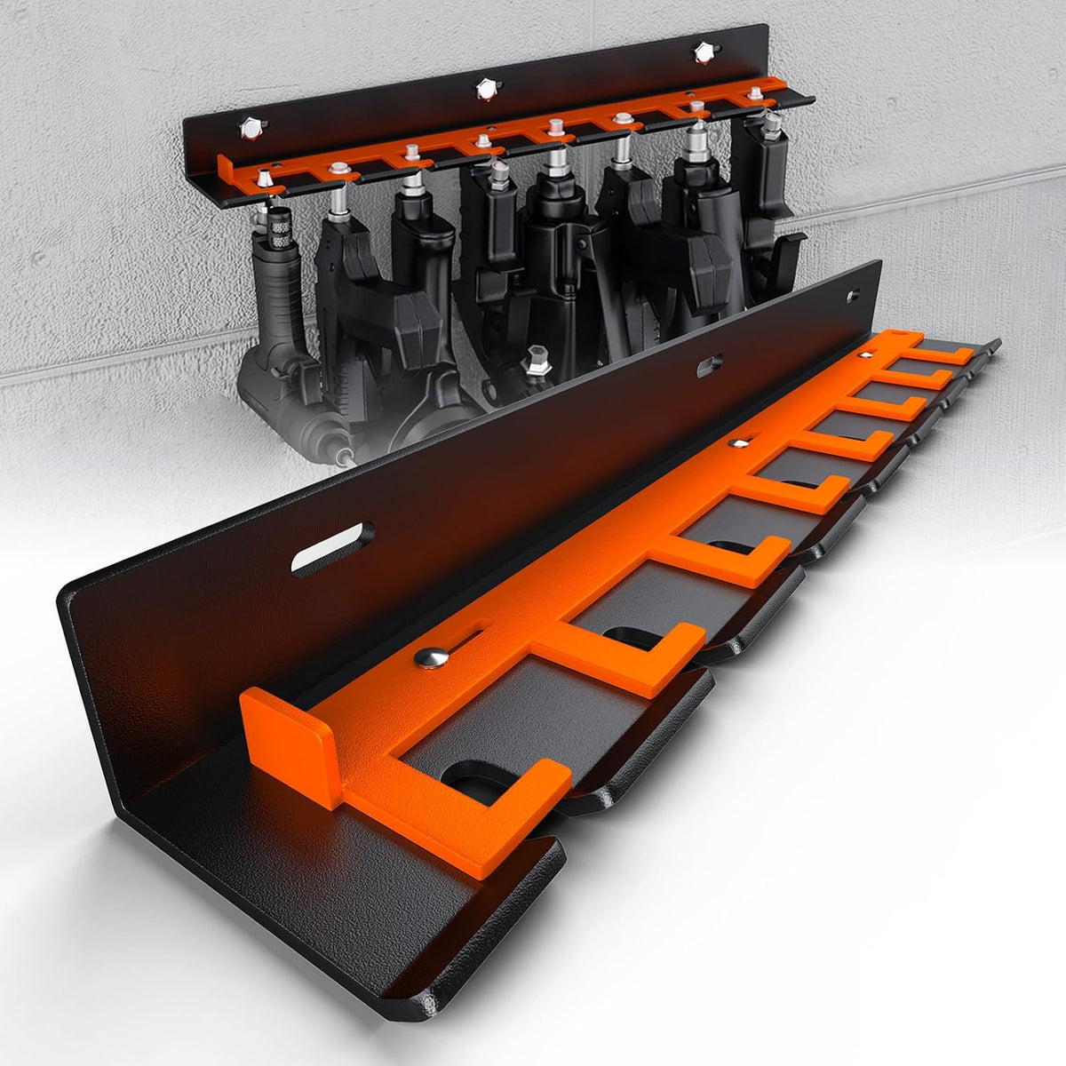 air tool holder, air tool rack for garage, main product view