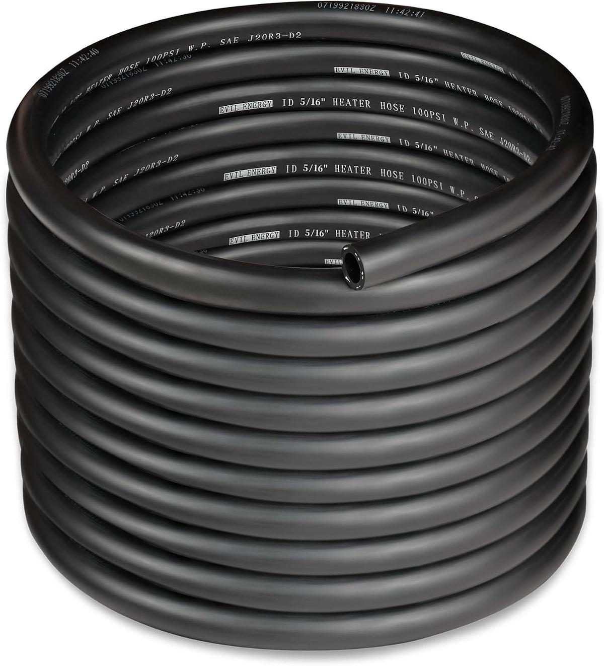EVIL ENERGY 5/16" Heater Hose Coolant Radiator Straight 100PSI SAE 20R3 25FT