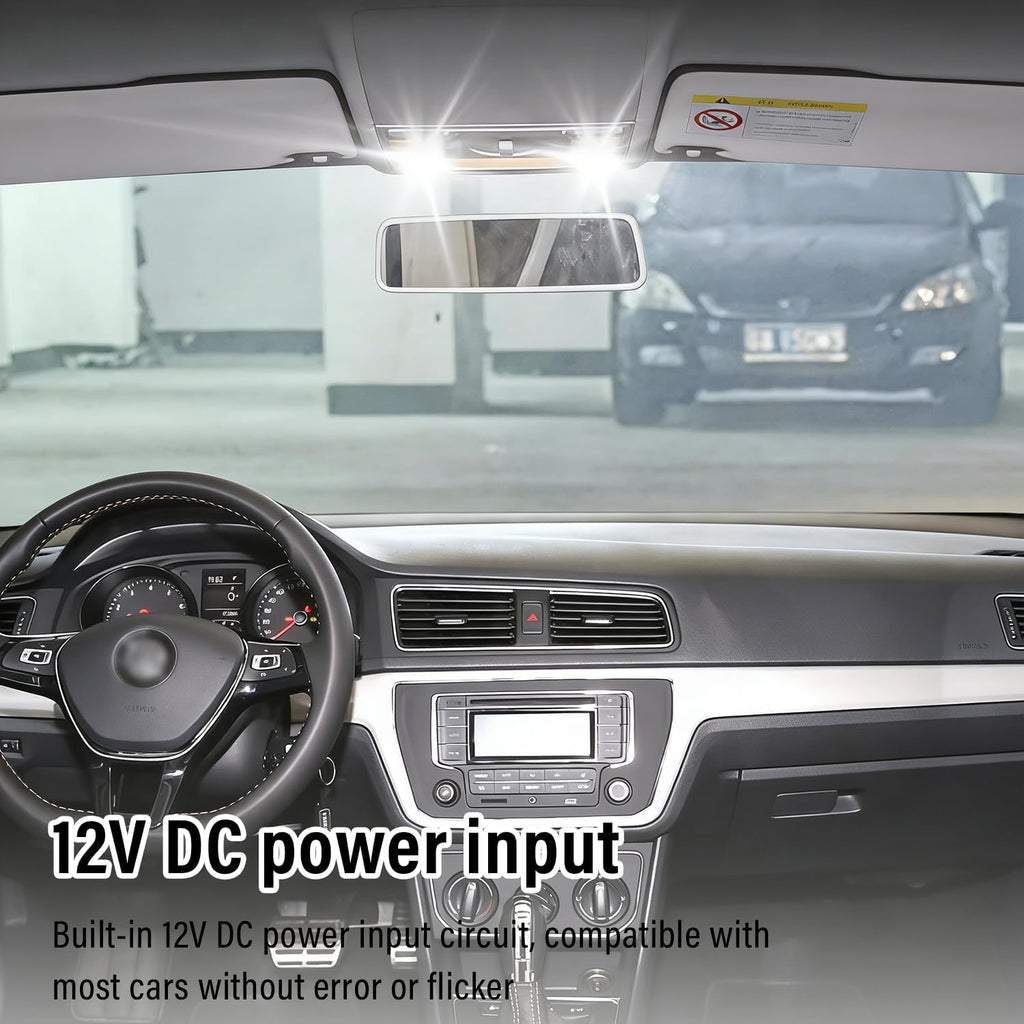 42pcs car Interior lamp kit with Dual Pointed Reading/Interior Door lamp that do not Require Batteries and are Easy to Install | Durable Structure, Automotive Lighting Accessories