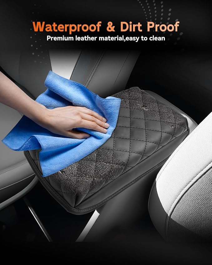 CDEFG for 2024-2025 Hyundai Kona Center Console Cover Armrest Cover for Kona - Image 6