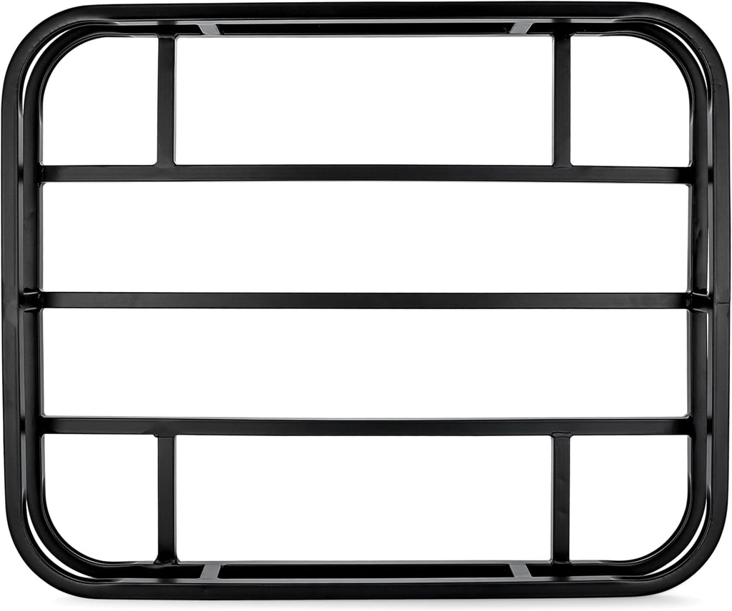 Eaz-Lift RV Bumper Mounted Cargo Carrier, Steel Hitch Rack for Coolers, Camping Equipment, & Gear, Fits 4" & 4.5" Bumpers, Black