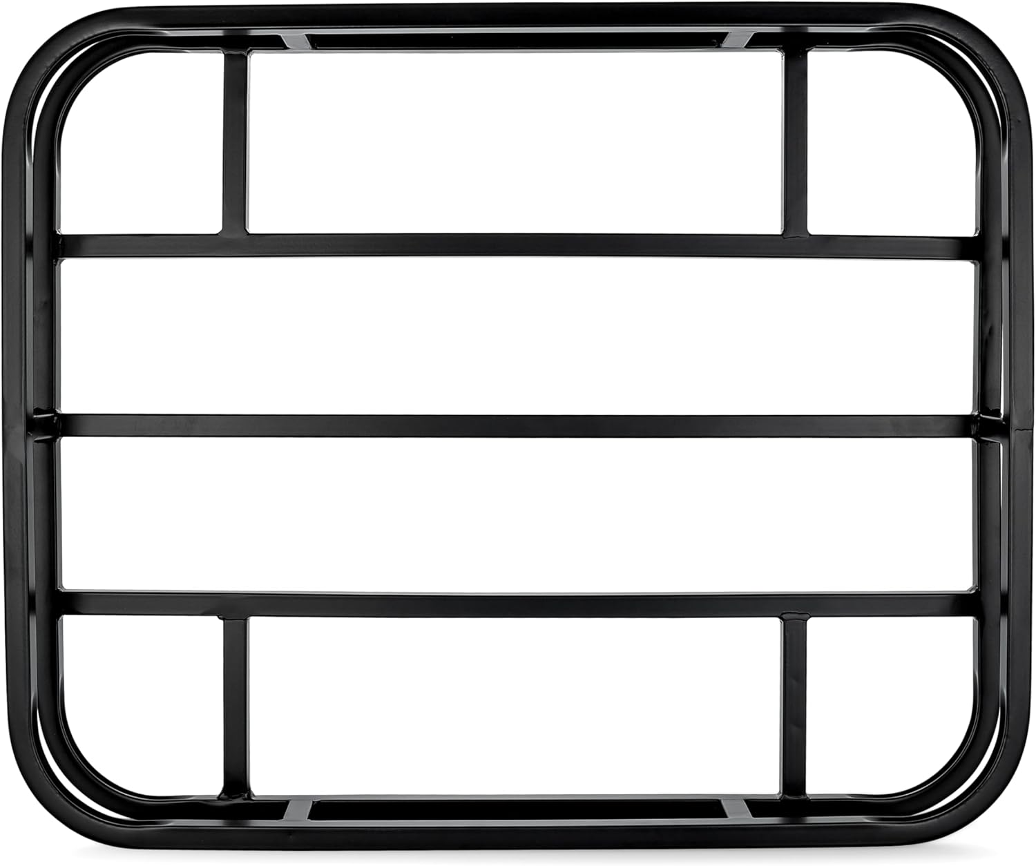 Eaz-Lift RV Bumper Mounted Cargo Carrier, Steel Hitch Rack for Coolers, Camping Equipment, & Gear, Fits 4" & 4.5" Bumpers, Black