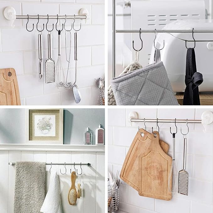 24-Pack Purse Hangers for Closet, Large 5-inch Twist Design Hooks for Bags - Image 4
