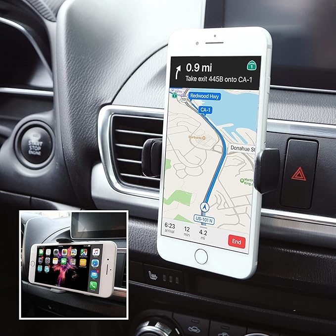 Kenu Airframe Pro Universal Car Phone Mount + iOttie Easy One Touch 5 CD Slot