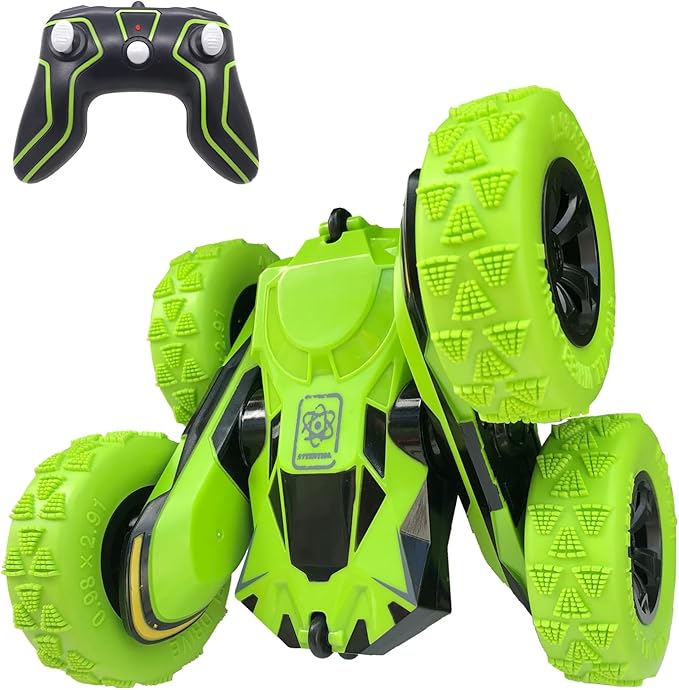Threeking Double-Sided Driving Rc Stunt Car Toys Remote Control Cars 360-degree by Threeking