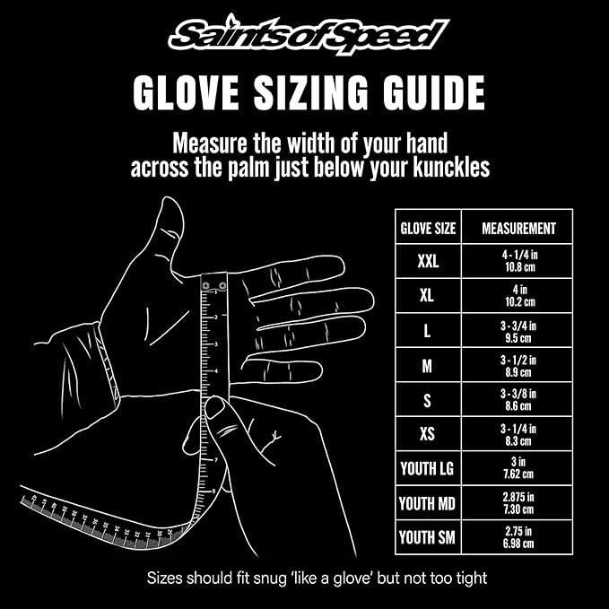 Saints of Speed Dirt Bike Gloves – Motocross, Mountain Bike, Motorcycle - Image 2