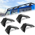 gutter mount roof rack brackets for jeep with, main product view