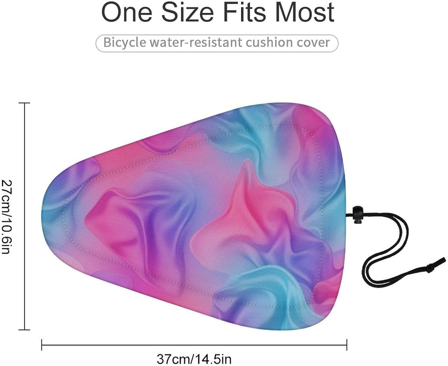 Rain Resistant Bicycle Cover, Extra Soft Saddle Outdoor Travel Dust Proof Boys Girls