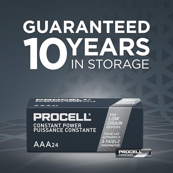 PROCELL Constant AAA Long-Lasting Alkaline Batteries, 10-Year Shelf Life - Image 5