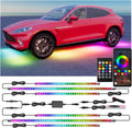 Underglow Led Lights for Cars, Waterproof Underglow Kit for Cars