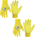 HANDLANDY 2 Pairs Kids Gardening Gloves, Toddler Children Garden Yard Work by HANDLANDY